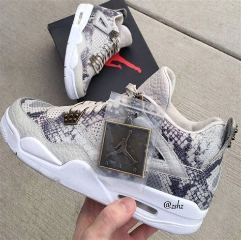 gucci snake pattern jordans|jordan 4 retro snakeskin shoes.